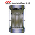 Квадратной формы, панорамный Лифт с машинным помещением